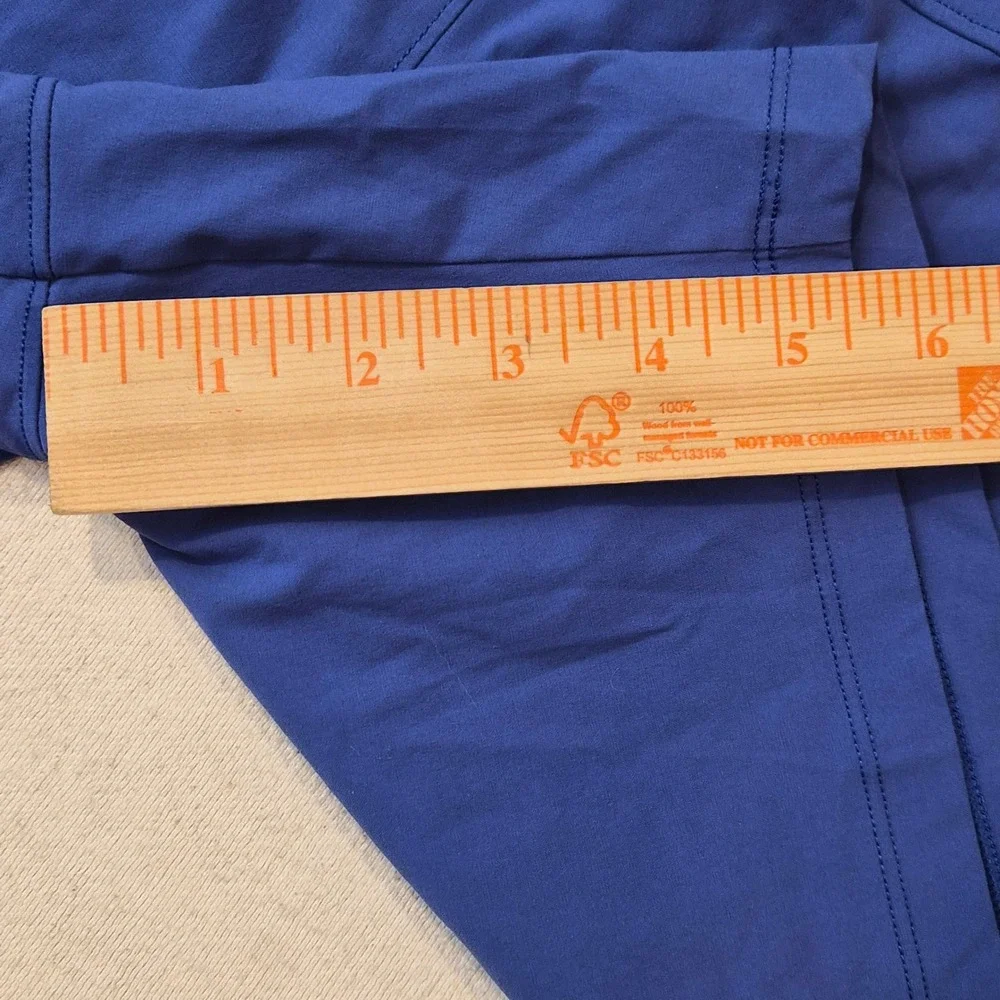 Tuff Athletics Blue Active Shorts Womens Small Drawstring Pockets 1672581
